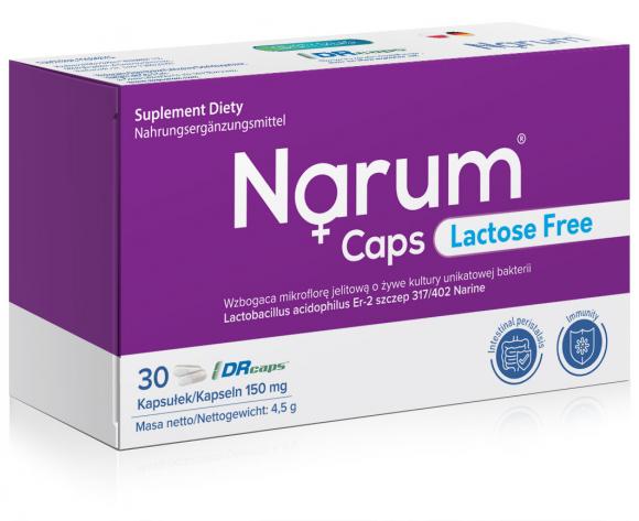 Narum Caps Lactose Free IN AND AFTER ANTIBIOTICCOTERAPY