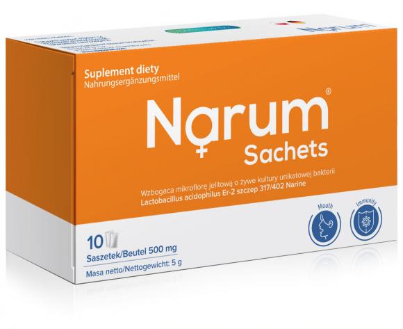 Narum Sachets DURING AND AFTER ANTIBIOTICCOTERAPY