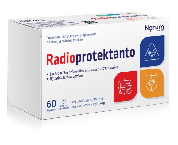 Radioprotektanto 400 mg, 60 kapsułek