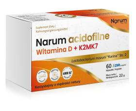 Narum acidofilne Witamina D + K2MK7  (4 000 IU wit. D)